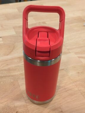 12oz Yeti Rambler Jr With Straw Cap